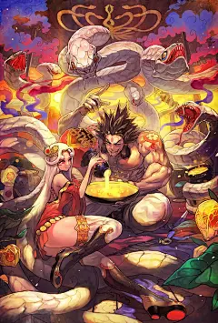 白蛇の酔殿, lack lalala