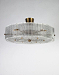 Orrefors_Remains Lighting Dimensions  Current height: 10-1/4" Minimum height: 8-1/2" Overall: 21" diameter