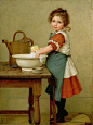 英国 George Dunlop Leslie 古典典雅油画