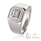 18K金钻石男戒（丘比特钻石珠宝520qbt.com）为你提供各种优质的钻石戒指，结婚戒指，订婚戒指选购服务！