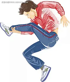 跳舞的卡通人物插画|卡通人物|卡通人物图片|漫画人物|男人图片|人物素材|人物图片|矢量人物|帅哥图片|人物卡通人物|卡通小汽车卡通人物|涂鸦　卡通人物　卡通|儿童节素材　卡通人物