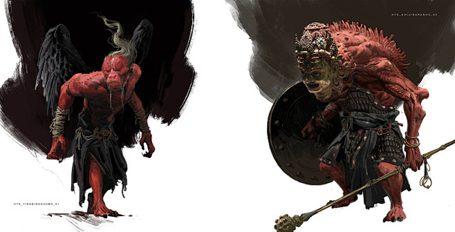 妖 Characters in the ...