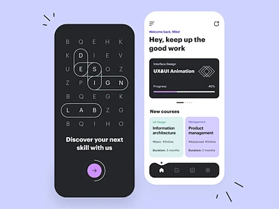 Design Lab - Online Education App-花瓣网