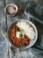Chili Con Carne | This comforting chili con carne stew is rich, full of flavor, and perfect to make for a casual dining with friends. Serve with Mahatma White Rice for a satisfying meal.: 