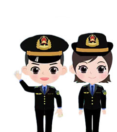 caicai小西采集到执法部门卡通图