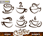 咖啡 咖啡标志 咖啡杯 coffee 咖啡图标 咖啡logo 矢量咖啡标志 咖啡 #PSD##PSD模板# ★★★★★ http://www.sucaifengbao.com/psd/fenceng/