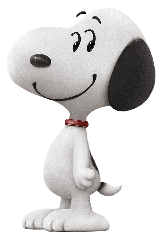 史努比SNOOPY 小狗PNG免抠透明素材_@宇飞视觉-花瓣网