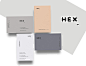 HEX Business Card Template - Business Cards - 1