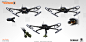 The Division 2 - Drone, Lars Sowig : I was responsible to create the SHD-tech drone including all modifications/attachments and its deploy- and other functioning mechanisms.<br/>Lead 3d Designer - Fredryk Thylander<br/>Associate Art Director a