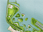 psd高清总图-绿道湖心岛景观平面图