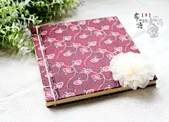 朴园—布语【叶】布艺线装手工复古速写本/插画本 牛皮纸-淘宝网