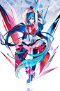 miku~   （可放大） #初音未来# #二次元#
