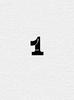 设计无难事｜数字1的LOGO设计案例!-花瓣网