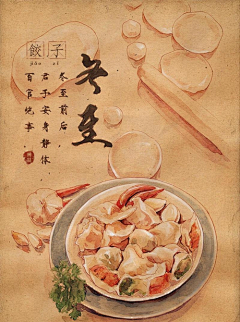 慕楹素*采集到插画——手绘、插画【食物】