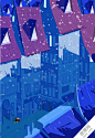 创意插画，建筑元素，房屋建筑，蓝色背景，大雪纷纷，下雪场景，下雪，卡通人物，坐在地上的人，夜晚下雪，路灯-时尚插画背景素材-AI矢量图/EPS矢量图--图尊_创意插画设计平台_插画素材_卡通素材_扁平清新时尚#插画海报# #插画设计# #插画# #插画设计# #动画# #卡通背景# #海报设计# #插画设计# #插画素材# #扁平化# #插画背景# #卡通背景# #卡通# #插画元素# #创意广告# #淘宝# #电商#