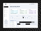 Trackthor dashboard ui admin clean dashboard tracker timeline cards web desktop dark uxui ux