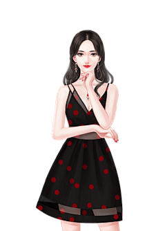 立绘现代女(102图)_@今天不想加油鸭-收集_花瓣ui/ux一洣采集到png现