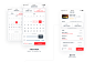 START App v5.0 (Car Sharing/Rental) : It is a collection of UI design around START App (Car rental and sharing), including searching, calendar, ordering , evaluation, insurance and use flow. From the v5.0, more elements related to car culture， like dark b
