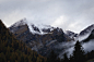 Mountains, Landscape, Snow, Snow-Capped, Fog