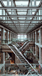 escalator interior