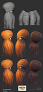 DKC: TF, Crystel Land : A few of the creatures I made for Donkey Kong Country: Tropical Freeze (Wii U)<br/>All images Copyright 2014 Nintendo