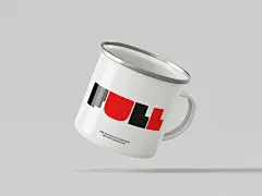 搪瓷缸子logo样机
