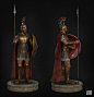 Spartan charioteer, Oleg Bozhko : Concept by Maxim Bazhenov:
https://www.artstation.com/wizardry