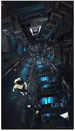 三角Cool采集到近未来机械建筑概念等