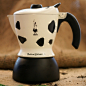 正品 意大利进口BIALETTI比乐蒂奶牛壶摩卡壶卡布奇诺/拿铁咖啡壶 原创 设计 新款 2013 代购
