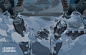 More developed concept for lighting. This uses soft lights to get a storybook vignetting feel