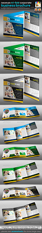 NeoMan Tri-fold Corporate Business Brochure V-02  - GraphicRiver Item for Sale