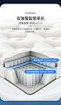 喜临门官方旗舰店抗菌防螨立体透气乳胶黄麻床垫 天使长-释压版-tmall.com天猫