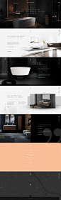 Bathrooms producer web design