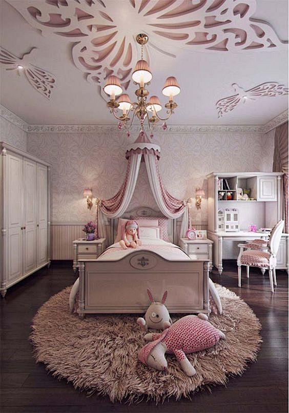 Feminine+bedroom+int...