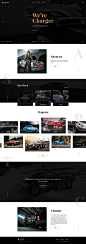 Charger Customs –WEB网站 PSD分享 Website Template :  