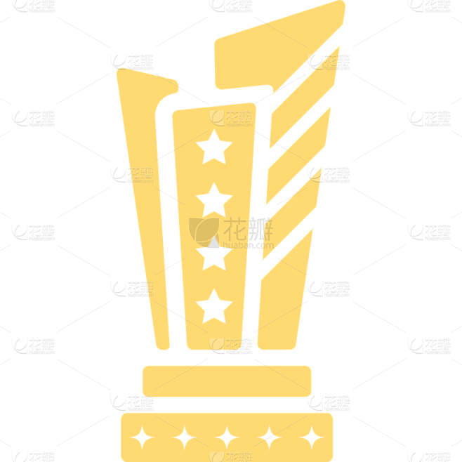 ICON-扁平奖杯奖牌电商图标15