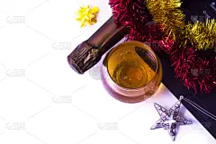 商务,贺卡,庆祝活动,新的,高视角,透过窗户往外看,生日,香槟,都市风景,现代