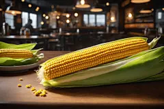 新鲜健康的农作物玉米食物摄影图片