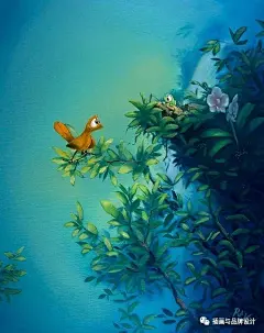 插画丨大叔画了一只火遍全球的小青蛙，快乐的池塘里有萌萌哒，还有温情一夏的小伙伴们