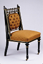 1878 American (New York) Side chair at the Metropolitan Museum of Art, New York