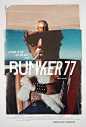 BUNKER77 (2017) poster by Leroy and Rose : Jonathan Manheim (design) Neil Kellerhouse (title) via impawards