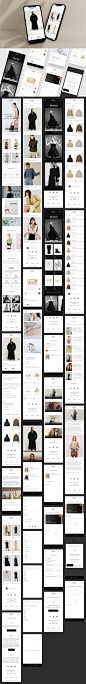 #APP模板#
简洁优雅服装鞋包电子商务app ui界面设计源文件模板