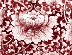 陶瓷表面背景与花.