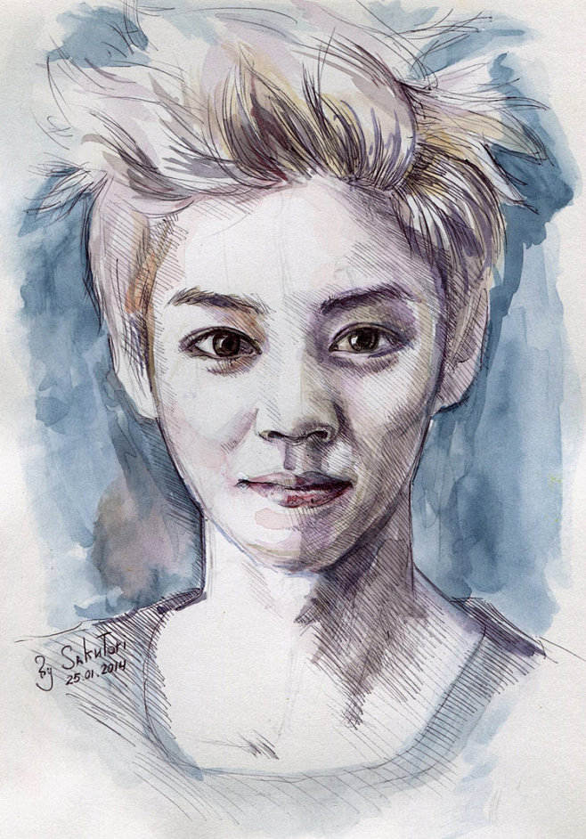 Luhan EXO by SakuTor...