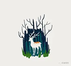水彩素材/纹身·