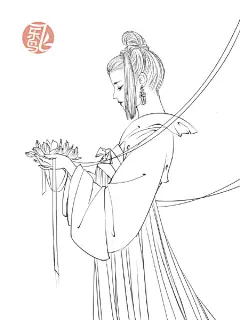 #新书首发#《绘漫画-古风人物线描技法》——古风插画大神的速成宝典！拿不准人物构图比例？画不出古风感的流畅线条？技法讲解加上要点分析，让你真正能画出一幅唯美的古风插画！实在不想画线稿？那这就是一本超赞的线稿填色书！还等神马，新书6折预售中！[din厉害]→O飞乐鸟《绘漫画-古风人物线描技法》古装美人... ​​​​