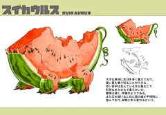 水果变哥斯拉！日本画师绘制魔兽化水果:最终进化形态(3)_游侠网 Ali213.net