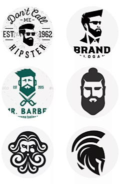 陌图设计采集到人物LOGO