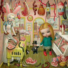 Fish-G采集到【插画师】Mark Ryden