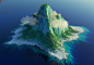 Procedural Fantasy Islands on Behance